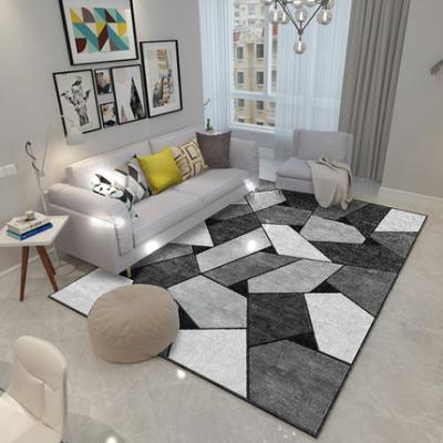 China Eco-friendly.anti-slip.water-proof Nordic Style Customized Shaped No Cloth Match Sofa Coffee Table Mat Blanket Home Use Curling Carpet living room bed room for sale