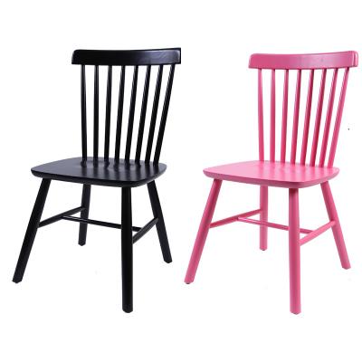 China Super Comfortable Modern Solid Wood High Back Simple Design Cafe Hotel Lounge Restaurant Party Event Kitchen Wedding Antique Windsor Dining Chair for sale