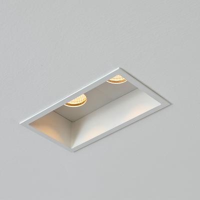 China Modern 2*8W Fixed Square Cave Downlight for sale