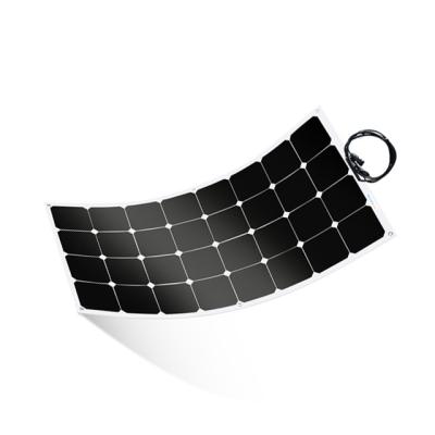 China Brand New Solar Home System Monocrystalline 100W Solar Panel For Household Photovoltaic Power Generation Fishing Boat for sale