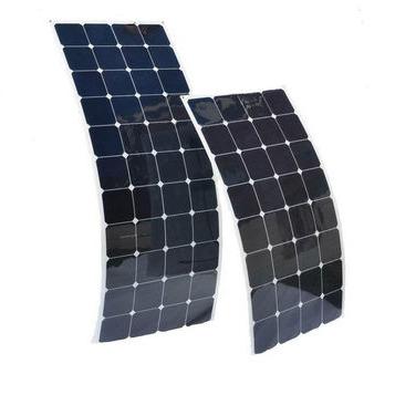 China 100w mono crystalline flexible solar system solar panel for Home/RV/Boat thin film flexible solar panel for sale