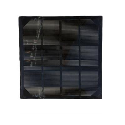 China High Conversion Polyocrystalline Silicon Resin Rate Photovoltaic Module Charging Plate Epoxy Solar Panel 175X175X2.5mm for sale