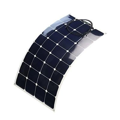 China Home Semi Flexible Sun Power 100W Solar Panel for sale