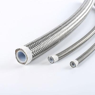 China Flex Construction Brake Ptfe Braided Anti-Corrosion Hose for sale