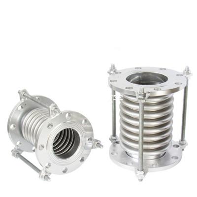 China Connect Pipes 316 Stainless Steel Flange Bellows Expansion Joints Metal Bellows For Thermal Steam Pipes for sale