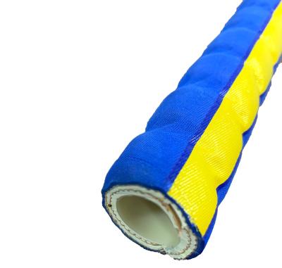 China Food Grade Rubber Heat Resistant Hose Epdm Food Grade Hose Flexible Rubber Chemical Suction And Delivery Hose With Steel Wire for sale