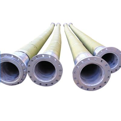 China High Quality Industrial Marine Dredging Rubber Discharge Hose Mud Large Diameter Dredge Discharge Hose for sale