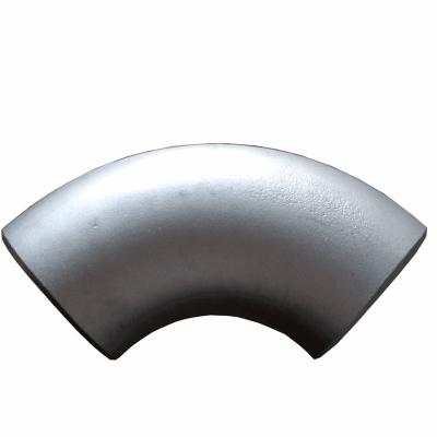 China Pipe Lines Connect Stainless Steel 90 Degree Elbow Fitting Pipe for sale