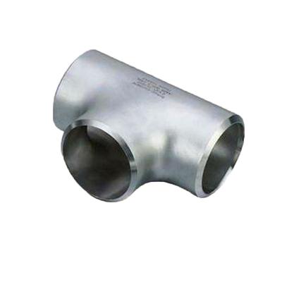 China Pipe Lines Connect Stainless Steel Butt Weld Fittings Pipe Three Way Tube Fittings Tee Reducing Tee ANSI/Asme B16.9 SS 304/304l/316/316l for sale