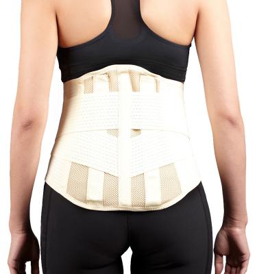 China Mesh Compression LSO Back Brace Belt Medical Lower Back Brace Belt Posture Corrector Breathable Ergonomic Design Elastic Sports Support for sale