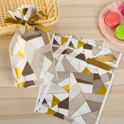 China Factory Printed LOGO Drawstring Ziplock Bag Storage Gift Candy Bag Moisture Proof for sale