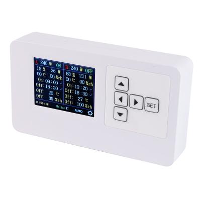 China Seed Starting Main Controller Can Control Lights Timer Dimmer 0-100% Led Grow Foldable Light Bar US RJ Current Port for sale