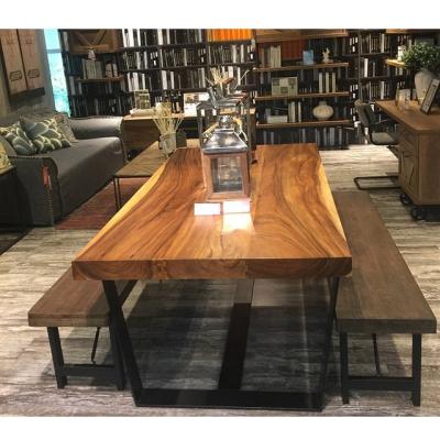 China Other South American Walnut Dining Table For Home, Office And Restaurant Furniture for sale