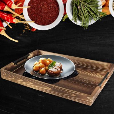 China Cheap and Useful Acacia Wood Serving Tray-Serving Tray-Serving Tray with Handle-Serving Tray-Coffee Tray for sale