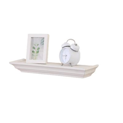 China Traditional Wholesale Living Room Bedroom Shelf Bracket Wall Floating Wood Shelf for sale