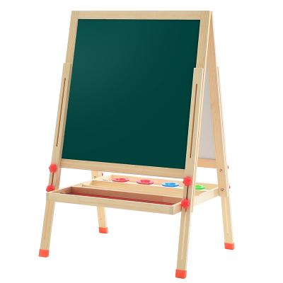 China Cheap and Useful Dry Back Easel Blackboards Easel Whiteboard Educational Study Easel with Weekly Menu for sale