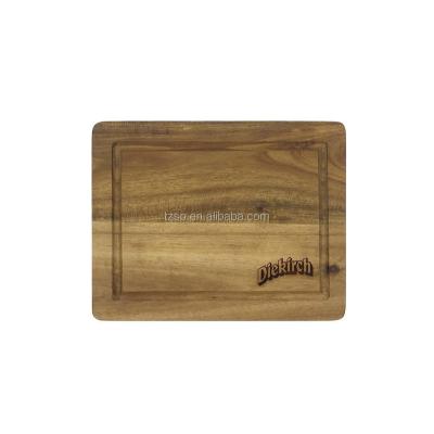 China Sustainable high quality natural wood wholesale acacia wood cheese board cutting board for sale