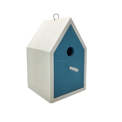 China CLASSICS Eco - Friendly Garden Wooden Bird Houses Bird Nest Bird Cages for sale