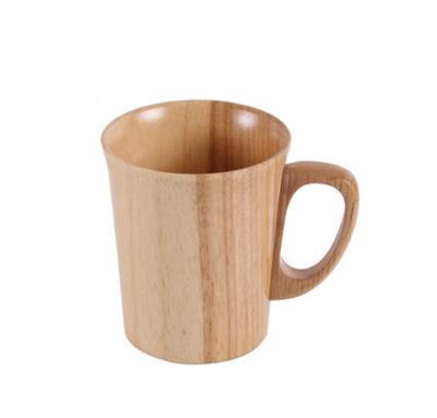 China China Coffee Tea Wooden Water Cup Primitive Handmade Natural for sale