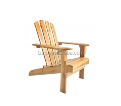 China Customized Outdoor Comfortable And Modern Logo Outdoor Folding Natural Wooden Beach Chair for sale