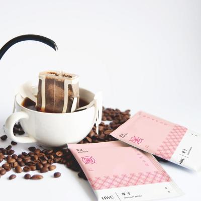 China Caffeinated Arabica Sidamo Specialty Mocha Ear Drip Coffee Grounds Hanging Wholesale OEM for sale