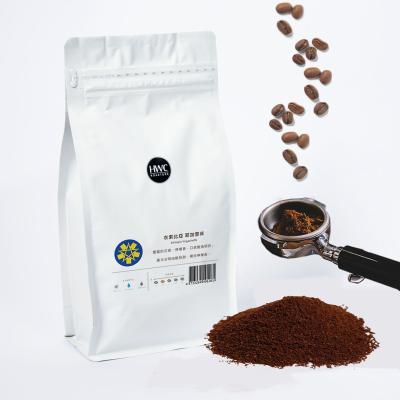 China Caffeinated Single Origin Ethiopia Yirgacheffe Arabica Coffee Powder Ground Coffee Brands Premium Quality Coffee for sale