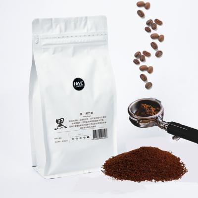 China High Quality Caffeinated Blend Power Drum Arabica Coffee Powder Ground Coffee for sale