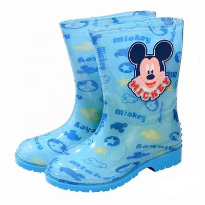 China CUSHIONING Unisex Toddler Waterproof Cute Jelly Kids Boots Plastic Boots For Rain for sale