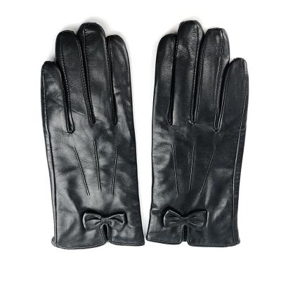 China Sheepskin Ladies Winter Sheepskin Gloves Hand Gloves Leather Leather Gloves For Women for sale