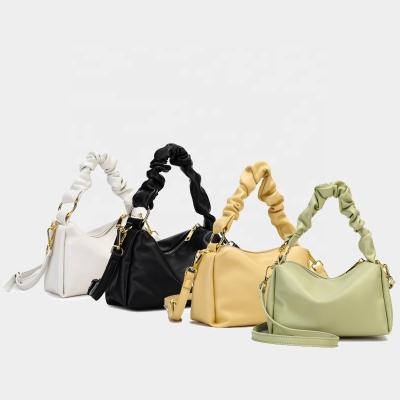 China Zipper Closure Fashion Women Shoulder Solid Handbags Trend 2021 New Styles for sale