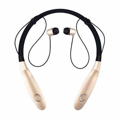 China Portable Neckband Neck Band Noise Canceling Wireless Earphone V4.1 Earphone With MIC for sale