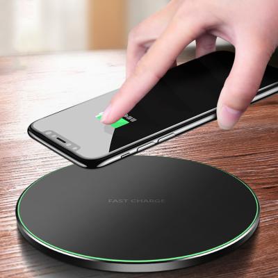 China 2019 New Magic Wireless Fast Charging Mobile Phone Charger OEM 10W Qi Wireless Smartphone for sale