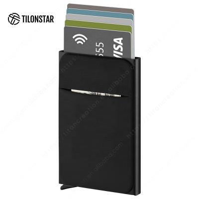 China outdoor map & Money Pocket Factory Price Credit Card Holder Rfid Blocking Wallet Aluminum Card Holder for sale