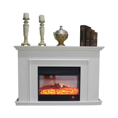 China Electric freestanding imitation Jazz white LED fireplace for sale