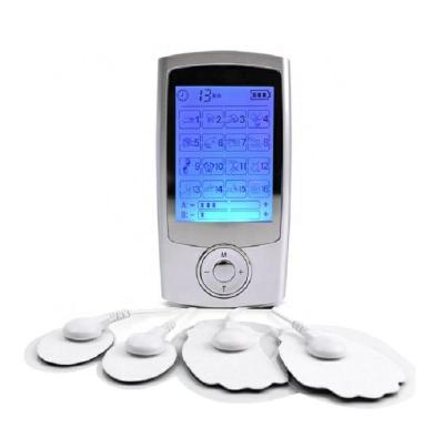 China Rechargeable Wireless Massager Machine 16 Modes Physiotherapy Meridian Massage Equipment With Electrodes Pads 200MA for sale