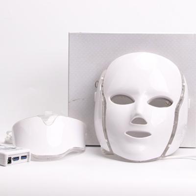 China Skin Tightening 7 Colors Face Foldable Aduro Infrared Skin Care Led Mask For Anti Aging for sale