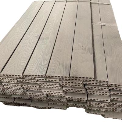 China Waterproof 140x25 wpc solid decking flooring exterior wpc decking china fabrication for sale