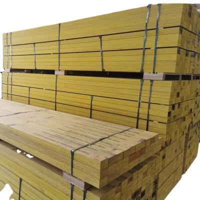 China Environmental friendly LVL planks with very cheap price square board pine wood LVL beam to build LVL keel for sale