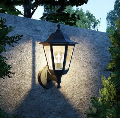 China Unborn Garden Twilight Street Vintage Design Antique External Lantern Outdoor Wall Light for sale