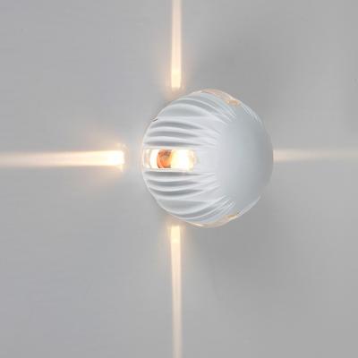 China IP65 Acrylic Lens Sconce De Peeled Aluminum Wall Light For Outdoor Exterior Wall Lighting for sale