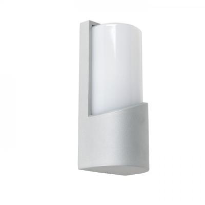 China Modern Outdoor PC Hotel LED E27 White Aluminum Diffuser Porch Wall Lamp for sale