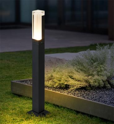 China Up Side Light 220V 5w 500lm Outdoor Plastic Aluminum Column Lamp Transitional Outdoor Sconce Led Landscape Pathway Light for sale