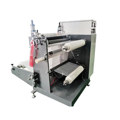 China Hotels plastic film paper rewinder slitter automatic loading machine for paper straw for sale