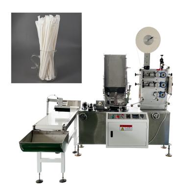 China Conveniently Operation Single Paper Straw Wrapping Machine 700 Pcs/Minute Plastic Straw Packaging Machine for sale