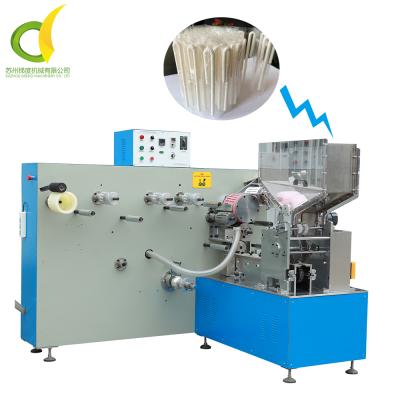 China High Speed ​​U Shaped Straw Packing Machine Food U Shaped Straw Wrapping Machine Price for sale