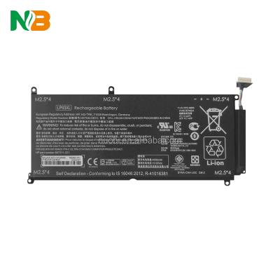 China Video game player Nuobi laptop battery factory notebook battery LP03XL laptop battery for sale 14 15 en vy series for sale