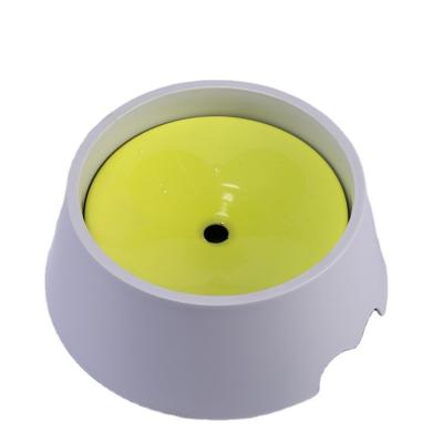 China Sustainable Dog Water Feeding Bowl Avoid Wet Mouth Outlet Cat Drinking Bowl Detachable Feeder For Pet for sale