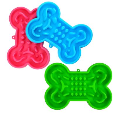 China Food Grade Sustainable Elastic Silicone Slow Feeder Dog Bowl, Fun Feeder Dog Cat Bowls, Stop Bloating Puzzle Dog Maze Bowl for sale