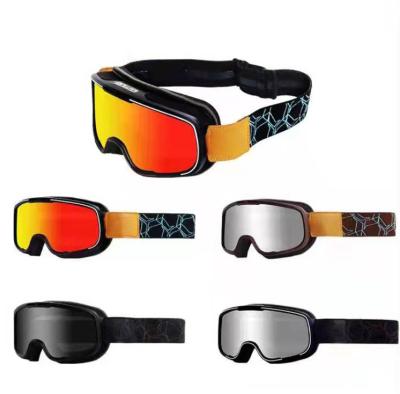 China Dustproof PC Scrambling Motorcycle Windshield Glasses for sale