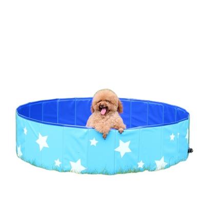 China Collapsible PVC Pet Tub Foldable Dog Bath Pool Pet Bath Pool PBT-01 for sale